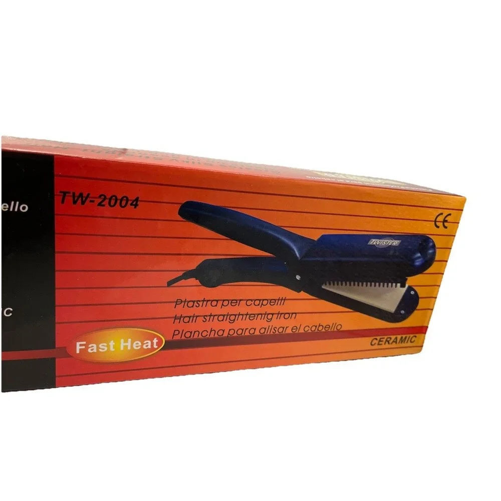 Twister Professional Ceramic Hair Straightener TW-2004 Flat Iron New